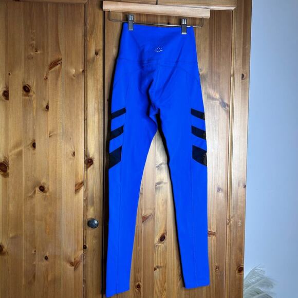 Beyond‎ Yoga Triple Mesh Leggings Blue - Picture 5 of 6